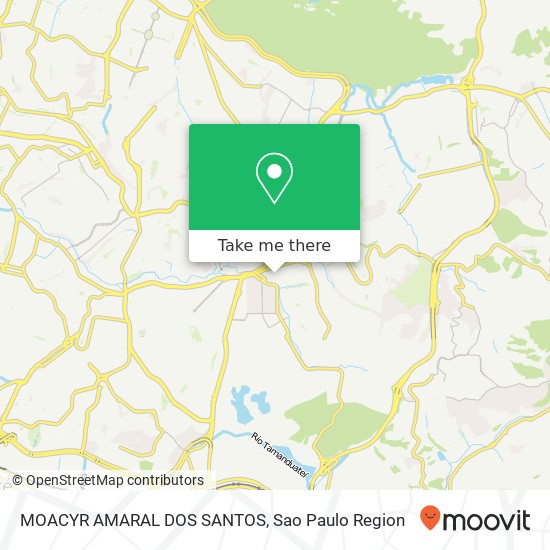 Mapa MOACYR AMARAL DOS SANTOS