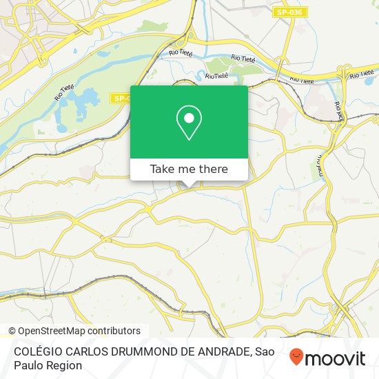 COLÉGIO CARLOS DRUMMOND DE ANDRADE map