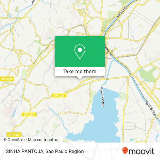 SINHA PANTOJA map