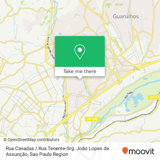 Rua Cavadas / Rua Tenente-Srg. João Lopes de Assunção map