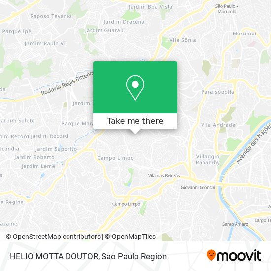 Mapa HELIO MOTTA DOUTOR