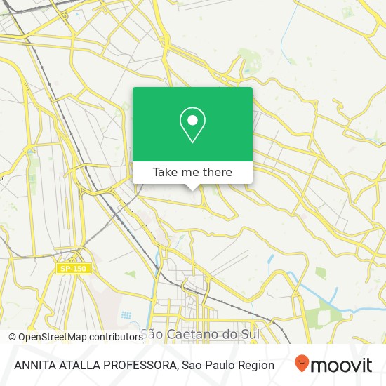 ANNITA ATALLA PROFESSORA map