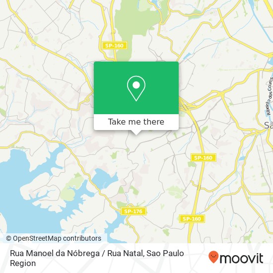 Rua Manoel da Nóbrega / Rua Natal map