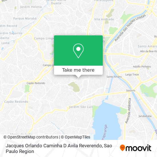 Mapa Jacques Orlando Caminha D Avila Reverendo