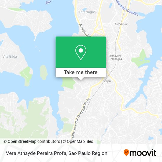 Vera Athayde Pereira Profa map