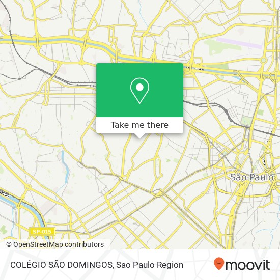 COLÉGIO SÃO DOMINGOS map