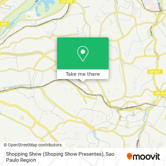 Shopping Show (Shoping Show Presentes) map