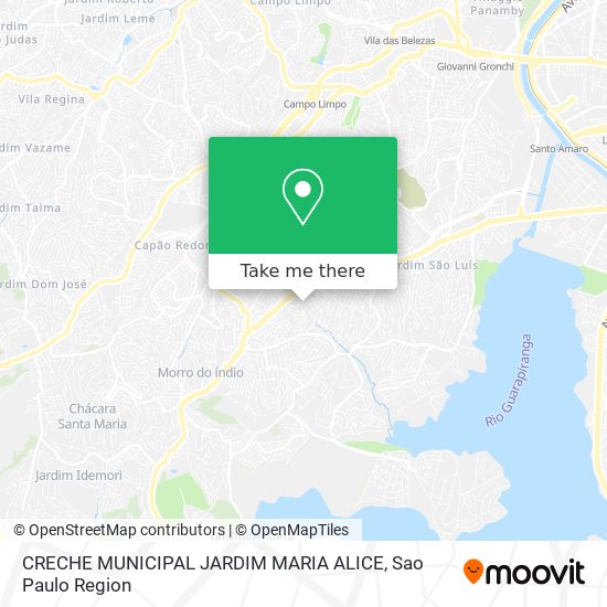 CRECHE MUNICIPAL JARDIM MARIA ALICE map