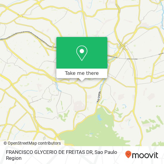 Mapa FRANCISCO GLYCERIO DE FREITAS DR
