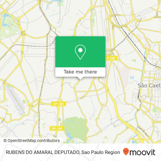 RUBENS DO AMARAL DEPUTADO map