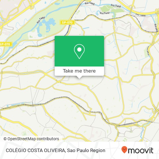 Mapa COLÉGIO COSTA OLIVEIRA