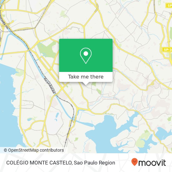 COLÉGIO MONTE CASTELO map