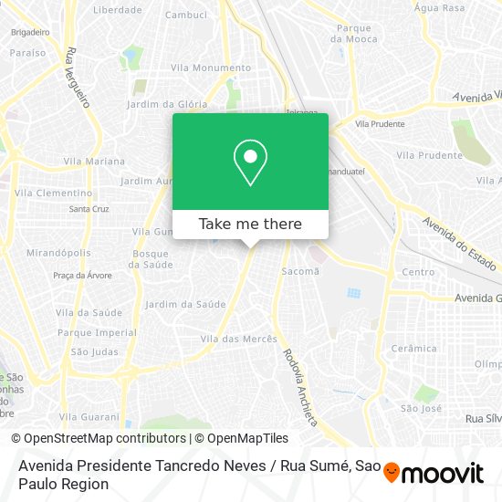 Avenida Presidente Tancredo Neves / Rua Sumé map
