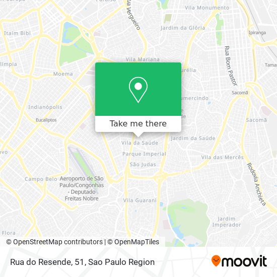 Rua do Resende, 51 map