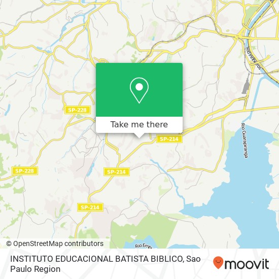 INSTITUTO EDUCACIONAL BATISTA BIBLICO map