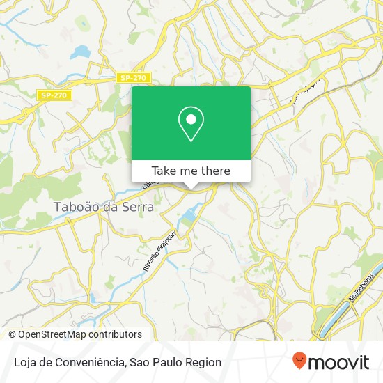 Loja de Conveniência map