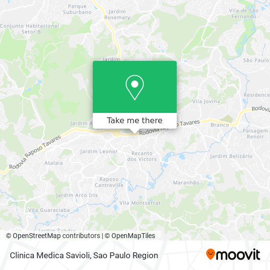 Clinica Medica Savioli map