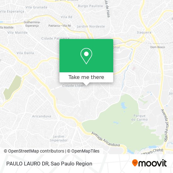 Mapa PAULO LAURO DR