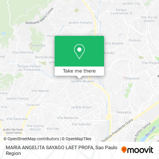 Mapa MARIA ANGELITA SAYAGO LAET PROFA