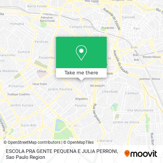 ESCOLA PRA GENTE PEQUENA E JULIA PERRONI map