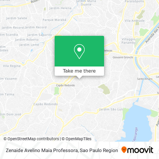 Zenaide Avelino Maia Professora map