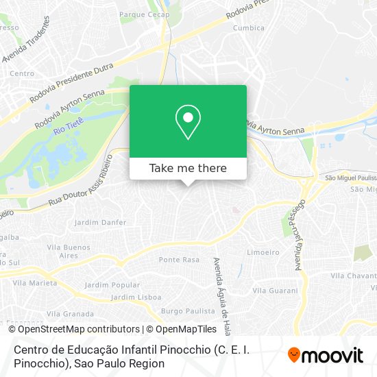 Centro de Educação Infantil Pinocchio (C. E. I. Pinocchio) map