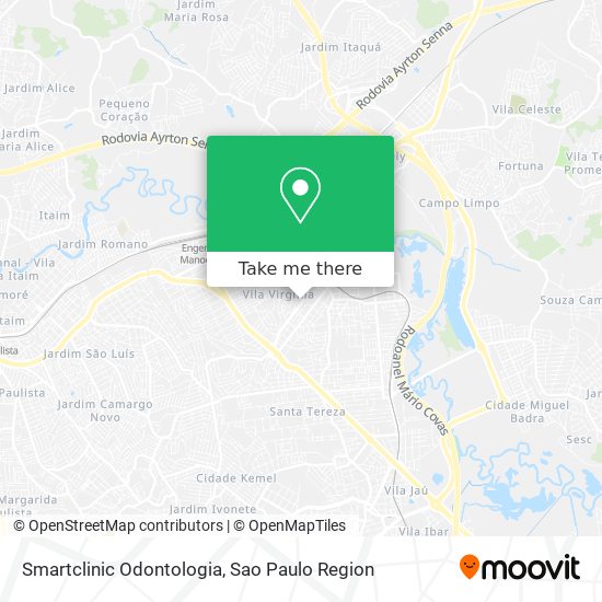 Smartclinic Odontologia map