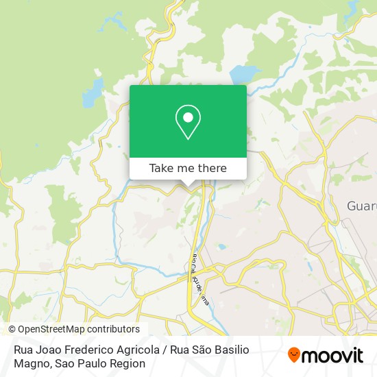 Rua Joao Frederico Agricola / Rua São Basilio Magno map