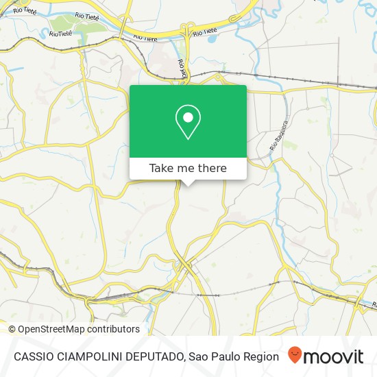 CASSIO CIAMPOLINI DEPUTADO map