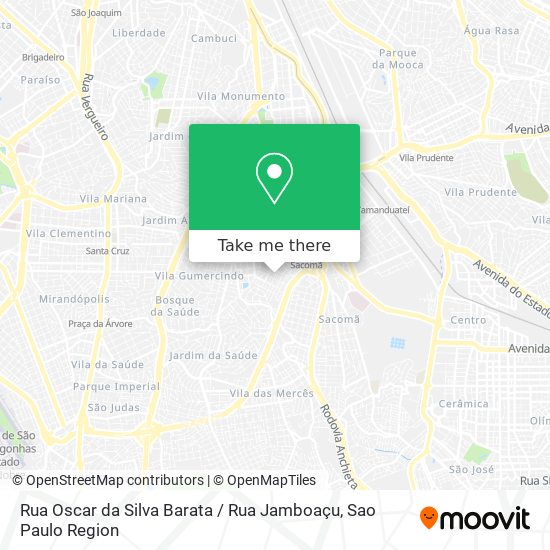 Rua Oscar da Silva Barata / Rua Jamboaçu map