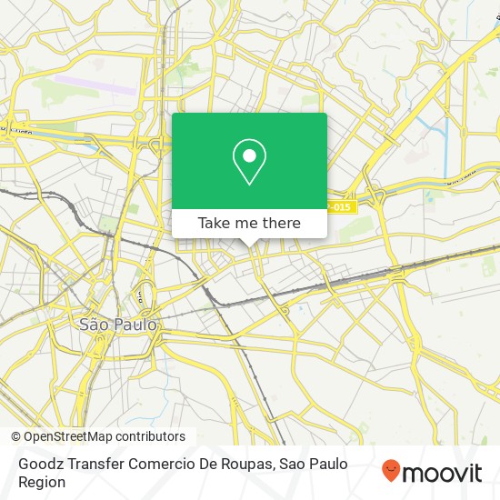 Goodz Transfer Comercio De Roupas map