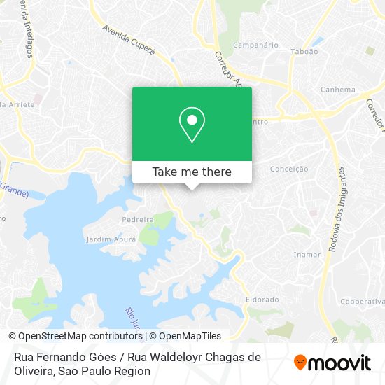 Rua Fernando Góes / Rua Waldeloyr Chagas de Oliveira map