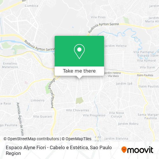Espaco Alyne Fiori - Cabelo e Estética map