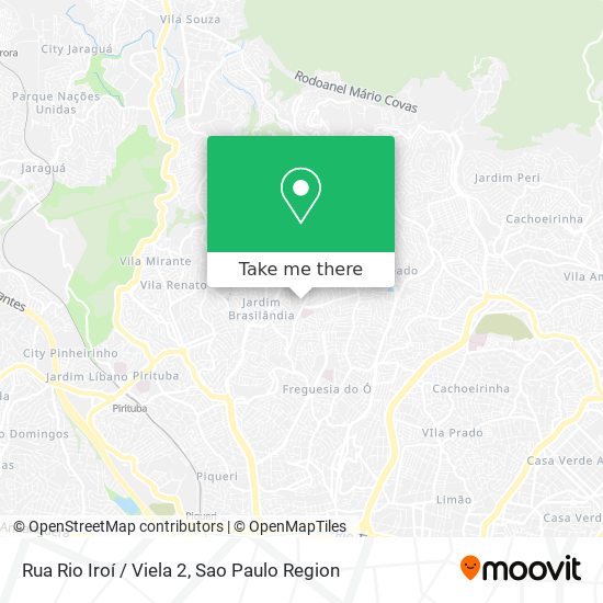 Mapa Rua Rio Iroí / Viela 2