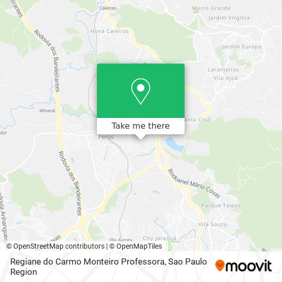 Mapa Regiane do Carmo Monteiro Professora