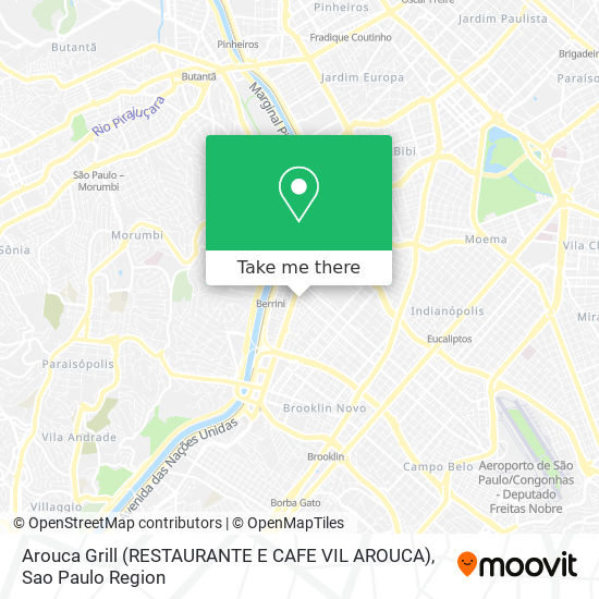 Arouca Grill (RESTAURANTE E CAFE VIL AROUCA) map