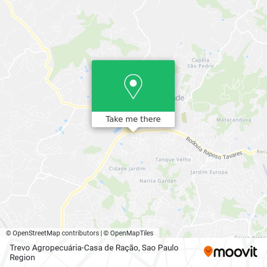 Trevo Agropecuária-Casa de Ração map