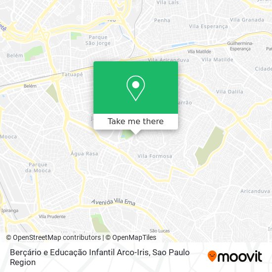 Berçário e Educação Infantil Arco-Iris map