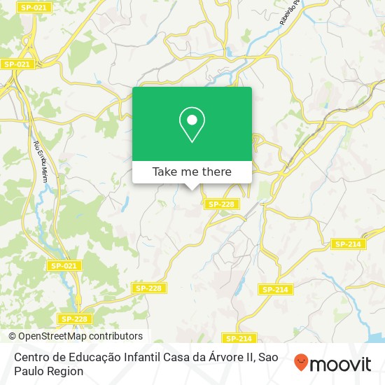 Centro de Educação Infantil Casa da Árvore II map