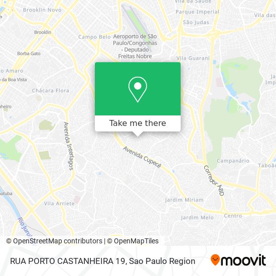 RUA PORTO CASTANHEIRA  19 map