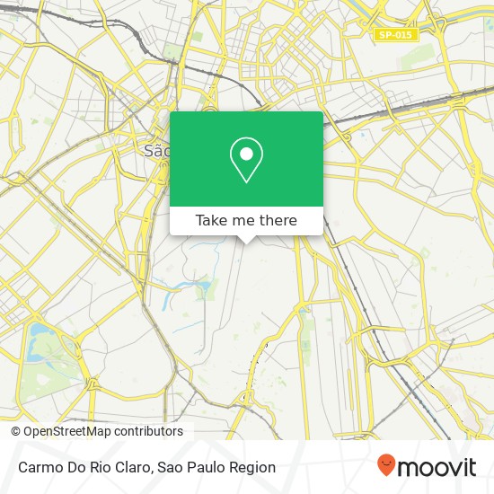 Carmo Do Rio Claro map