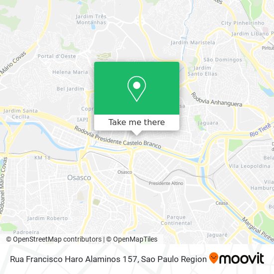 Rua Francisco Haro Alaminos 157 map