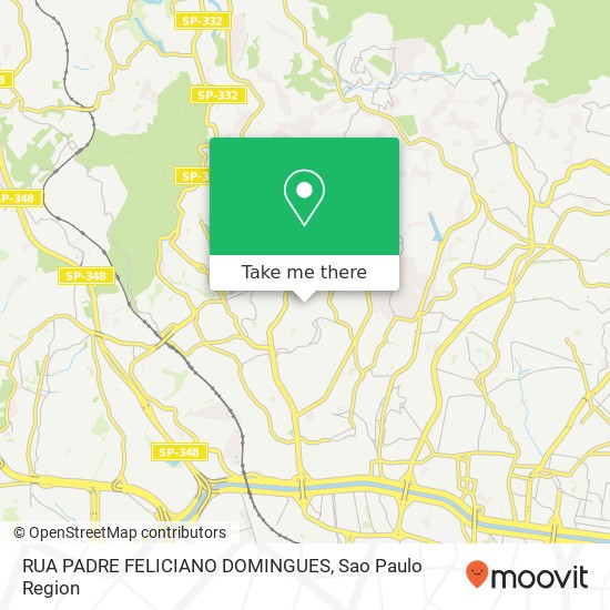 RUA PADRE FELICIANO DOMINGUES map