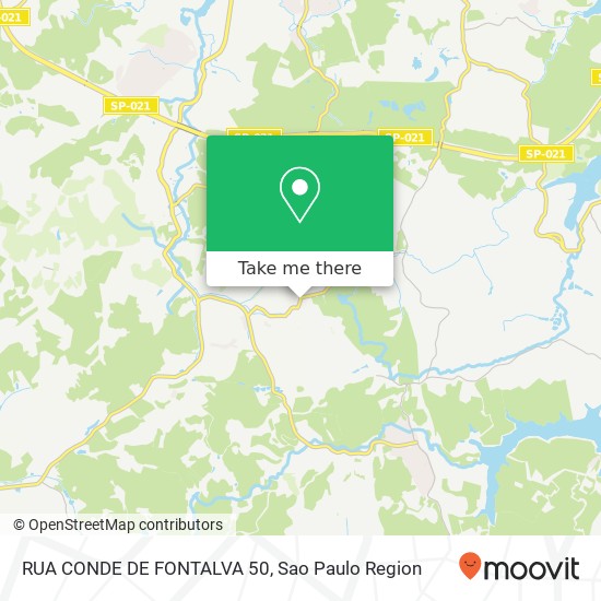 Mapa RUA CONDE DE FONTALVA 50