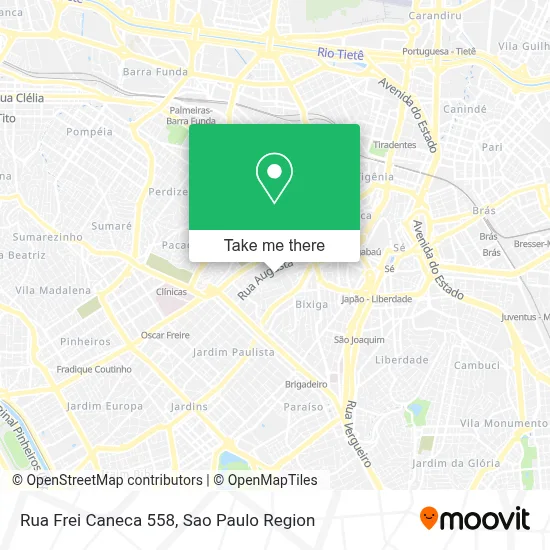 Rua Frei Caneca  558 map