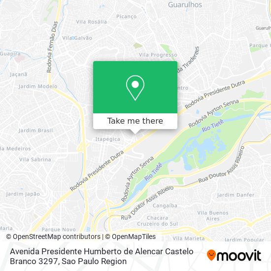 Avenida Presidente Humberto de Alencar Castelo Branco 3297 map