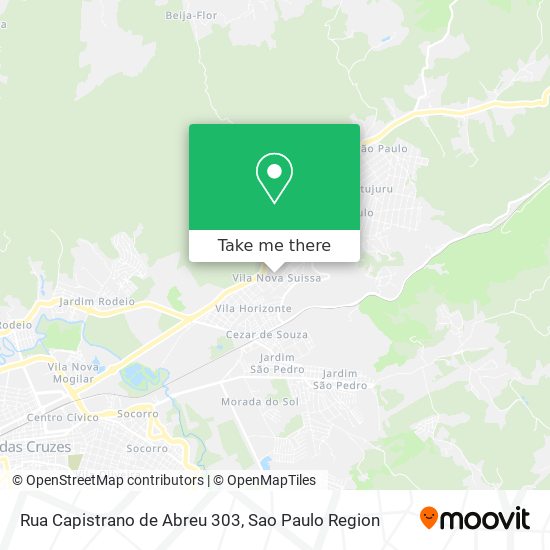 Rua Capistrano de Abreu 303 map