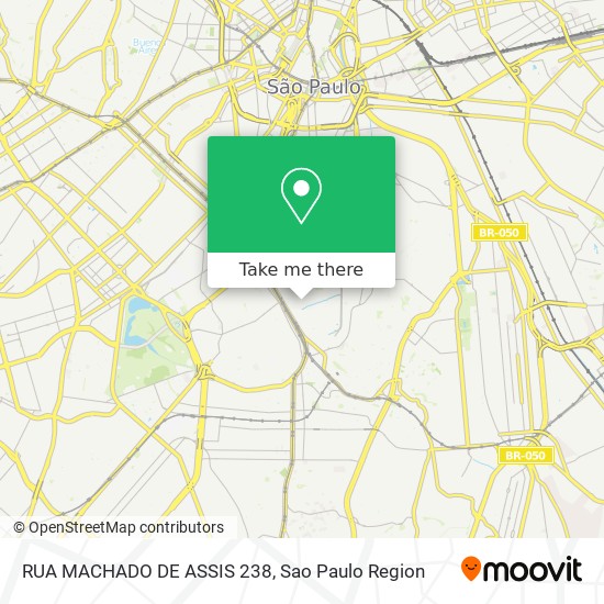 RUA MACHADO DE ASSIS 238 map