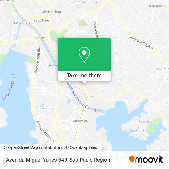 Avenida Miguel Yunes 540 map