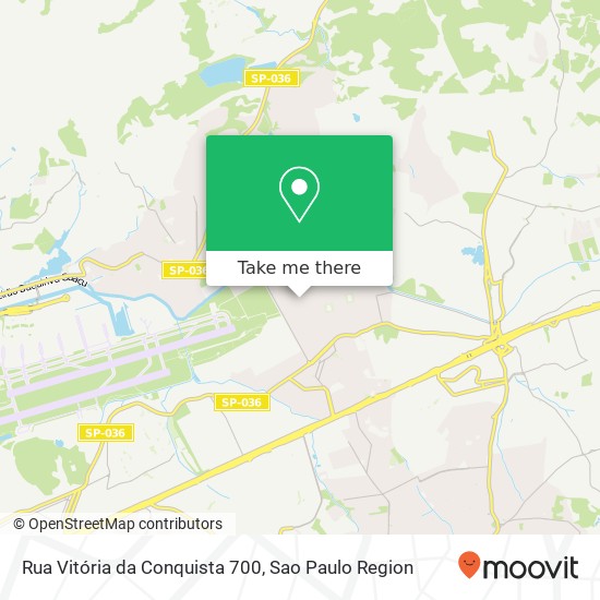 Rua Vitória da Conquista 700 map